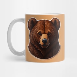 Grizzly Bear Portrait Mug